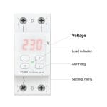 Releu monitorizare tensiune ZUBR D2-50 - imagine 2