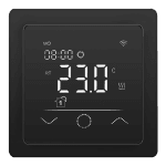 Termostat F60 Black WiFi Tuya