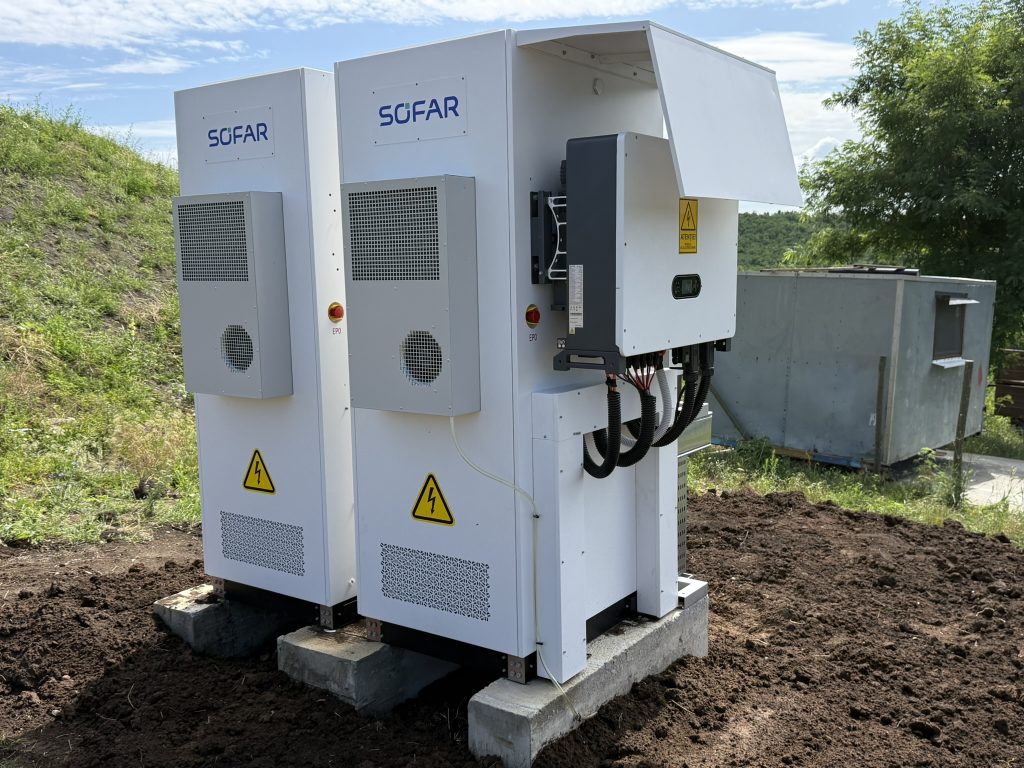 Sistem de stocare SOFAR de 160 kWh instalat de Euro House
