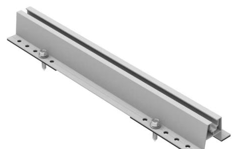 MiniRail H40 – profil scurt pentru tablă cutată